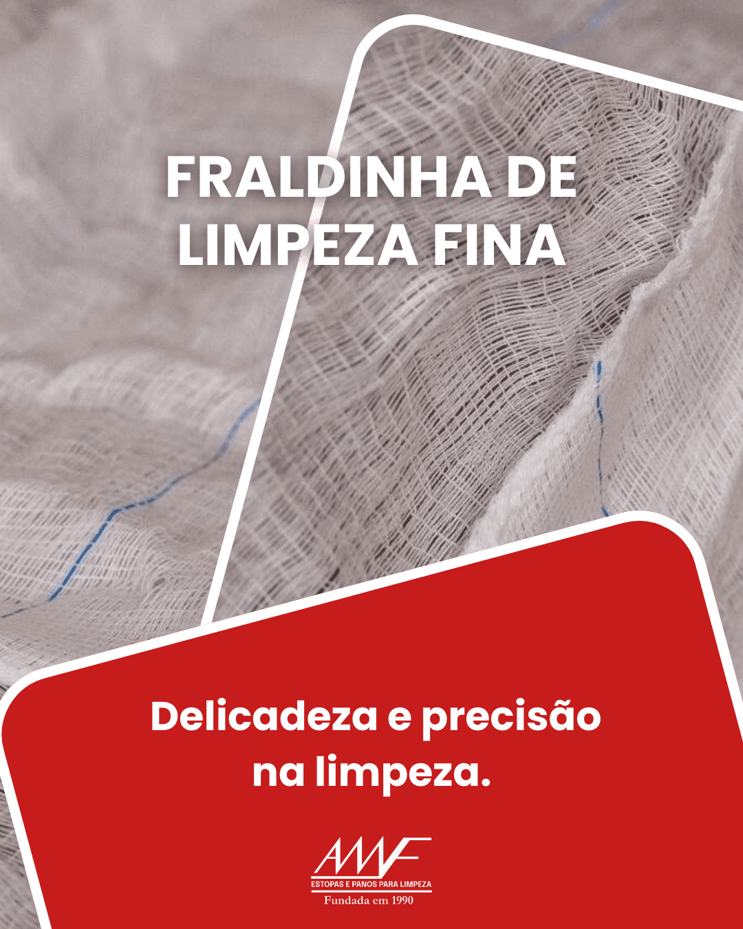 Fraldinha de Limpeza Fina