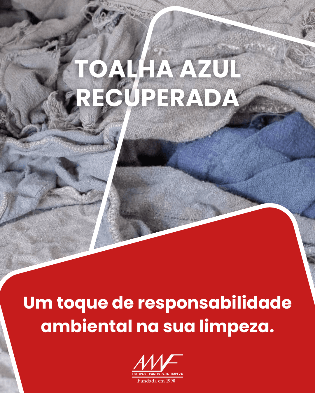 Toalha Azul Recuperada