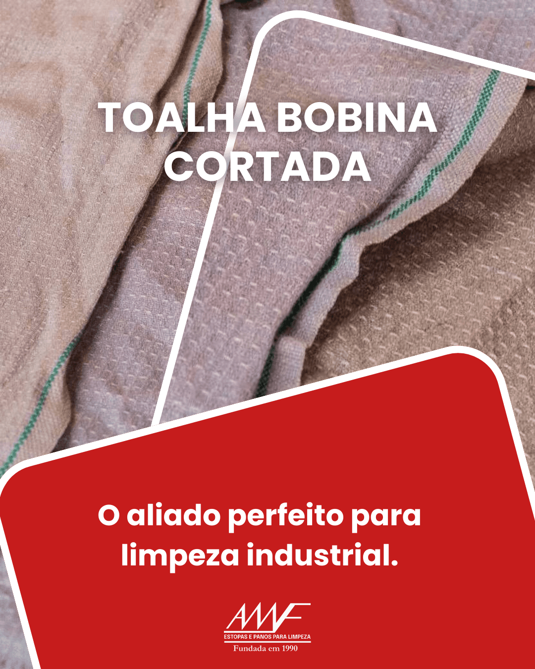 Toalha Bobina Cortada