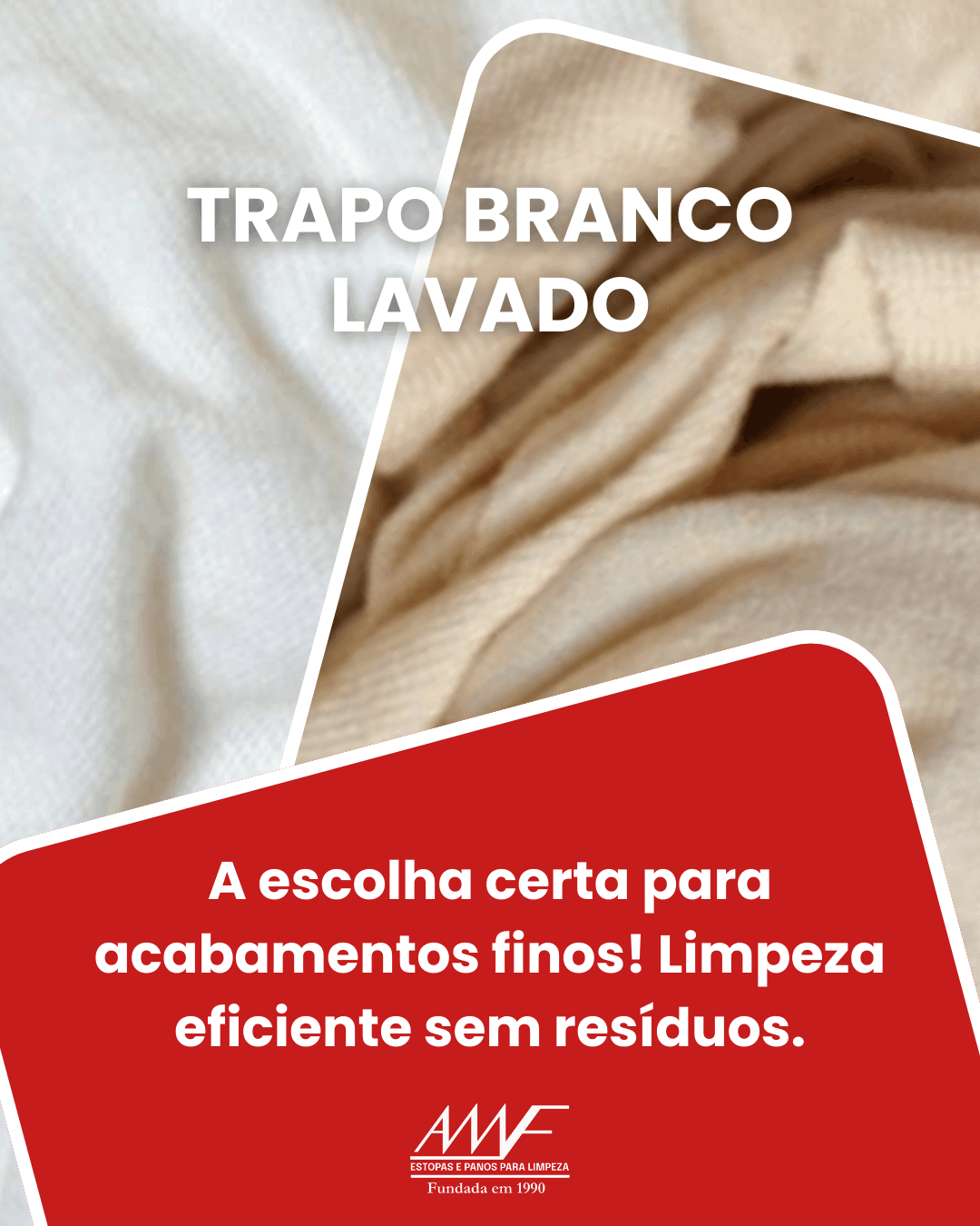 Trapo Branco Lavado